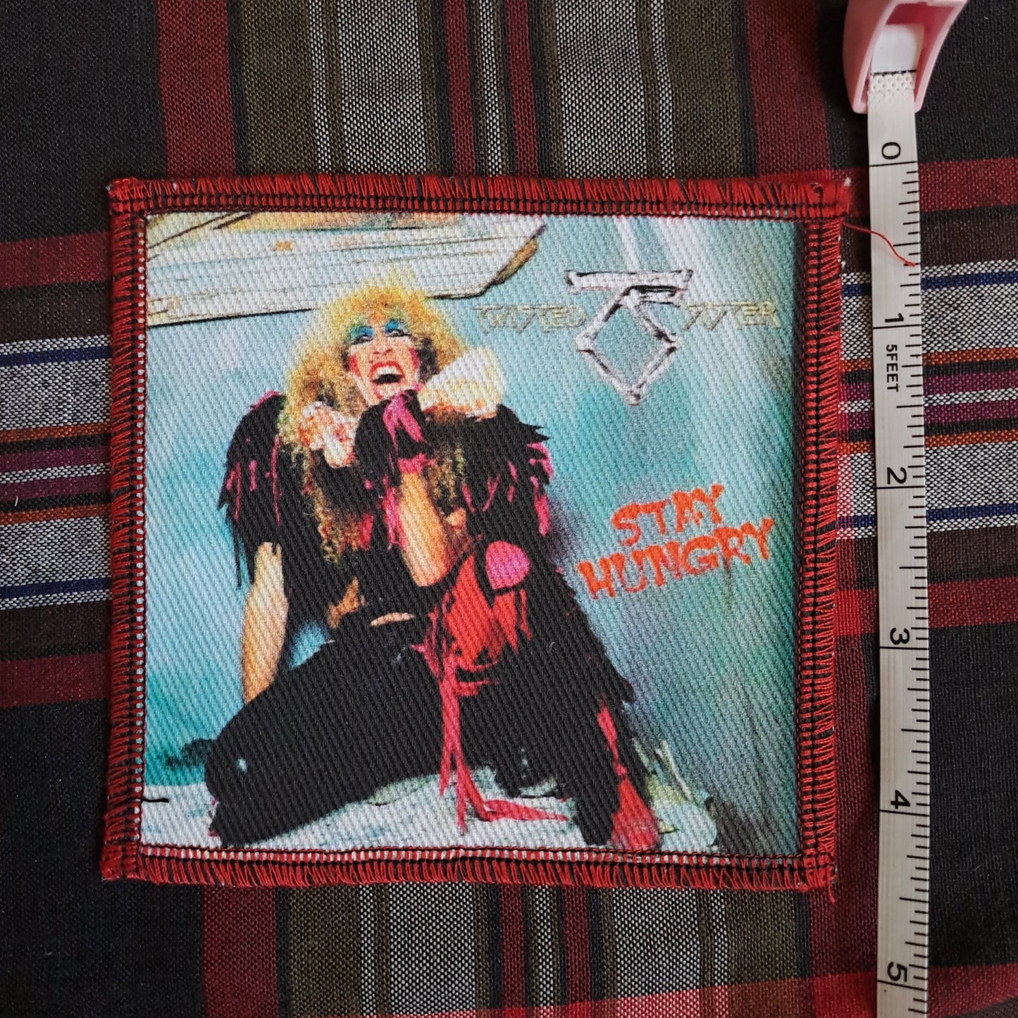 Twisted Sister patch, metal