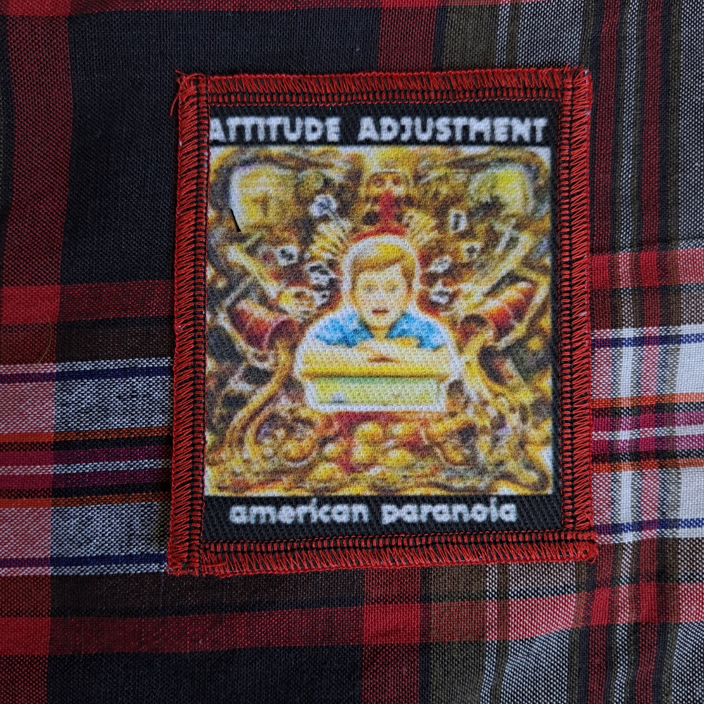 Attitude Adjustment patch, punk