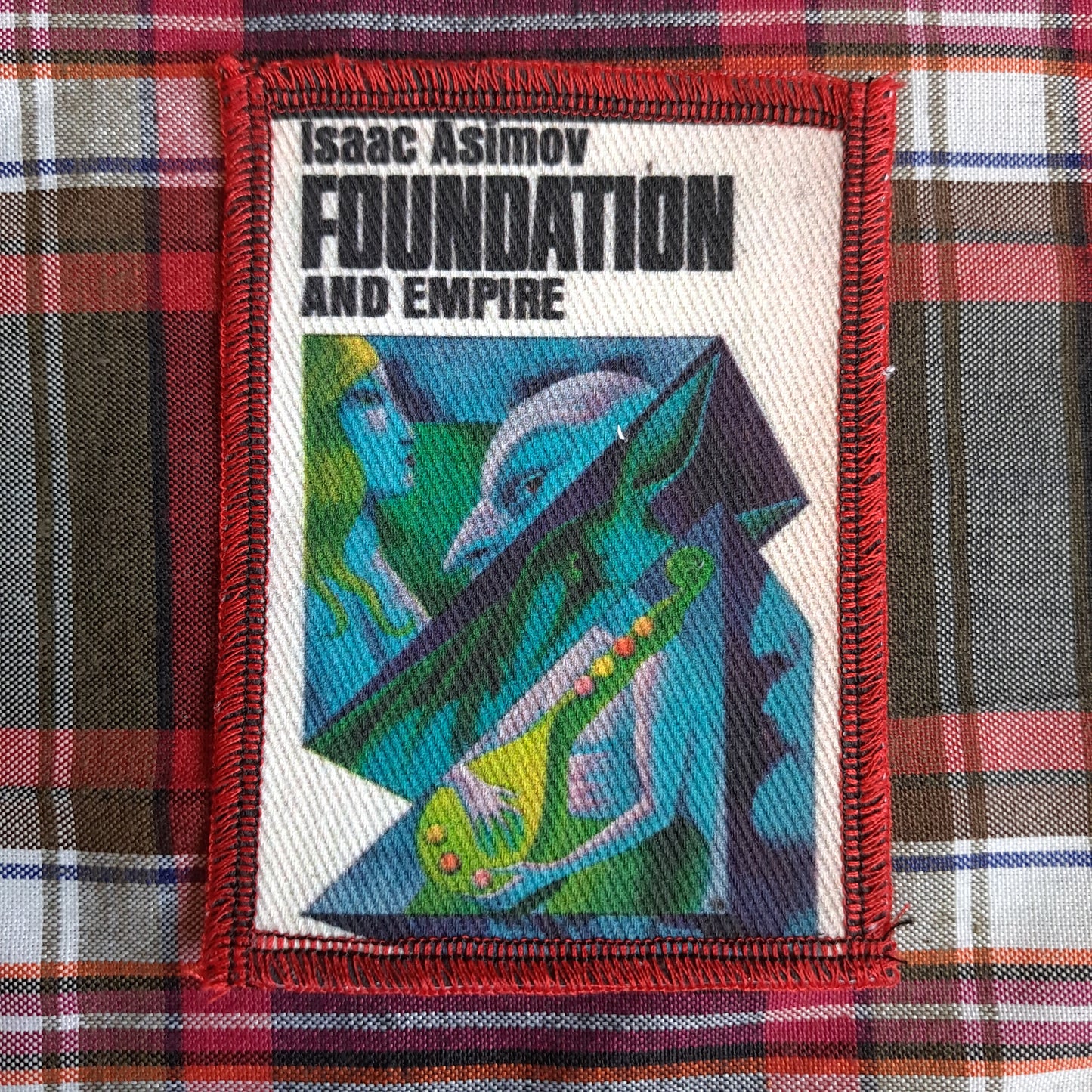 Isaac Asimov patch, book