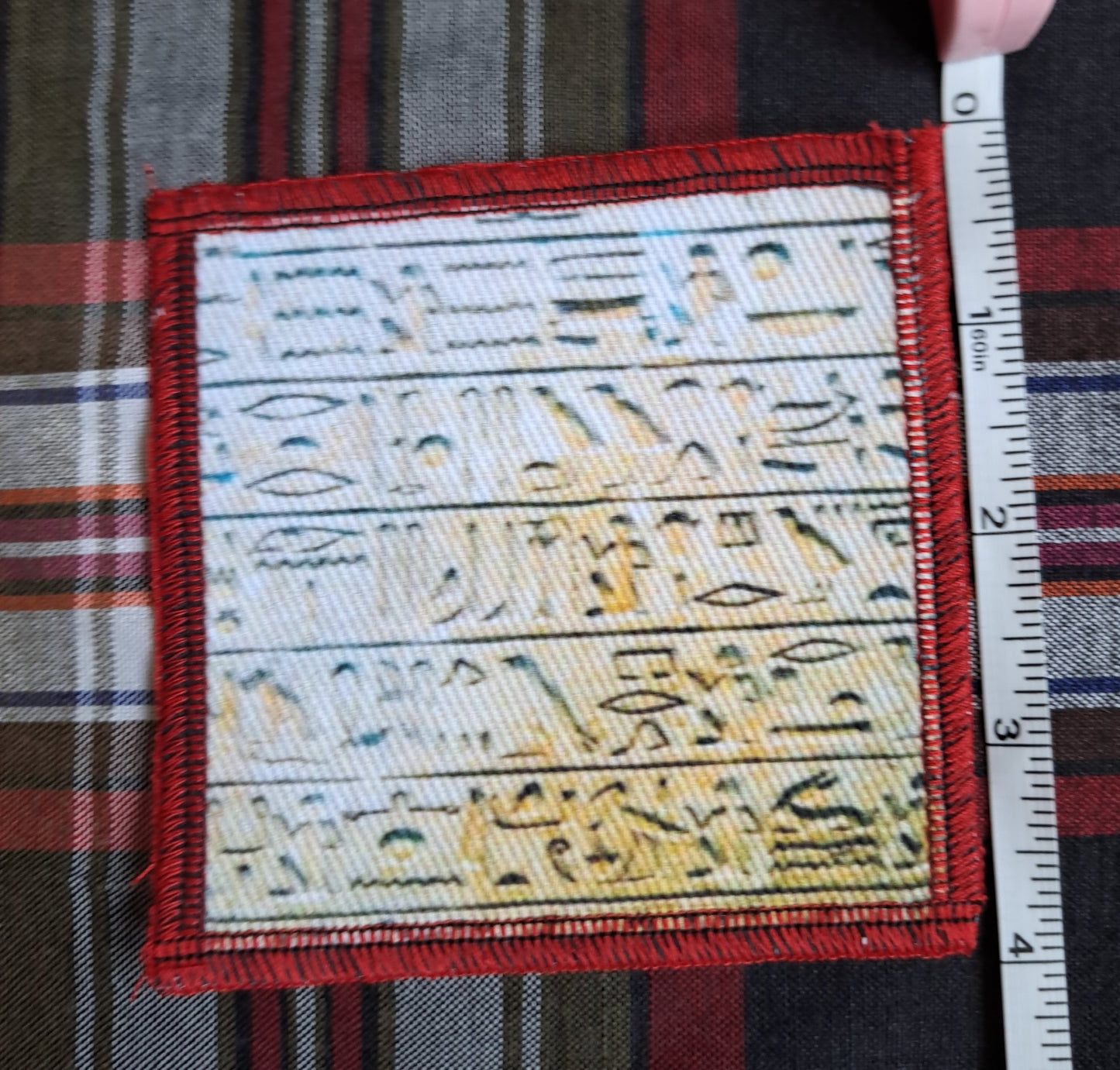 Ancient Egyptian hieroglyphs patch