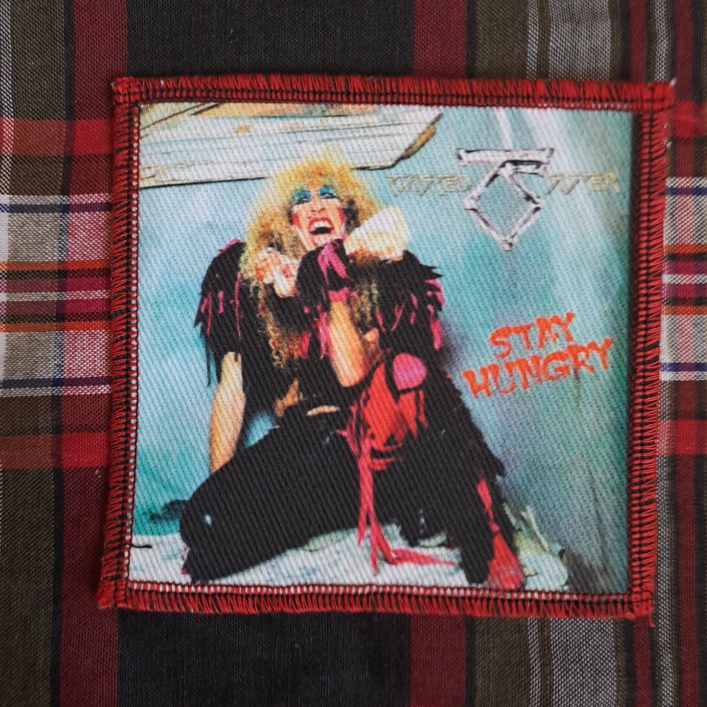 Twisted Sister patch, metal