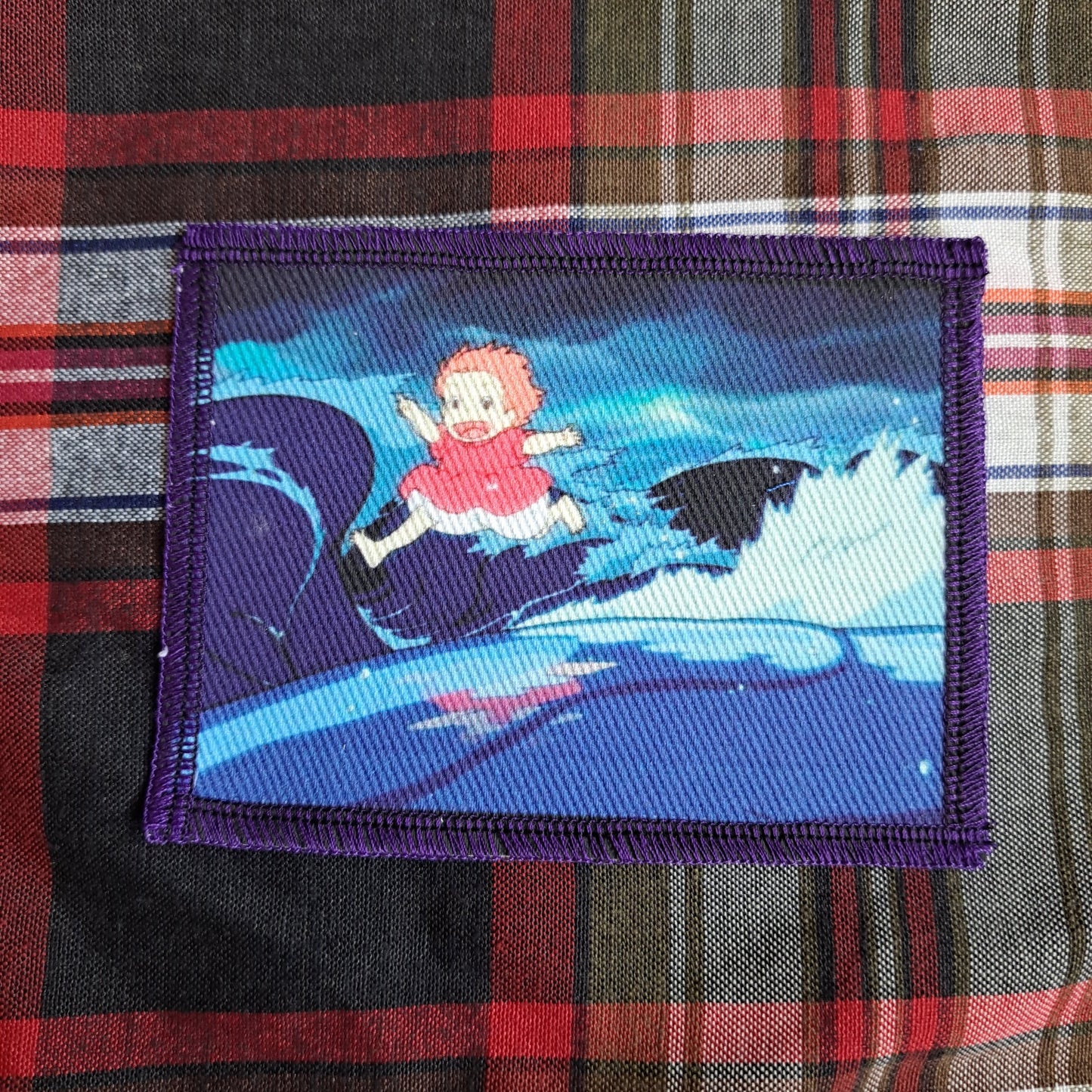 Ponyo patch, cartoon