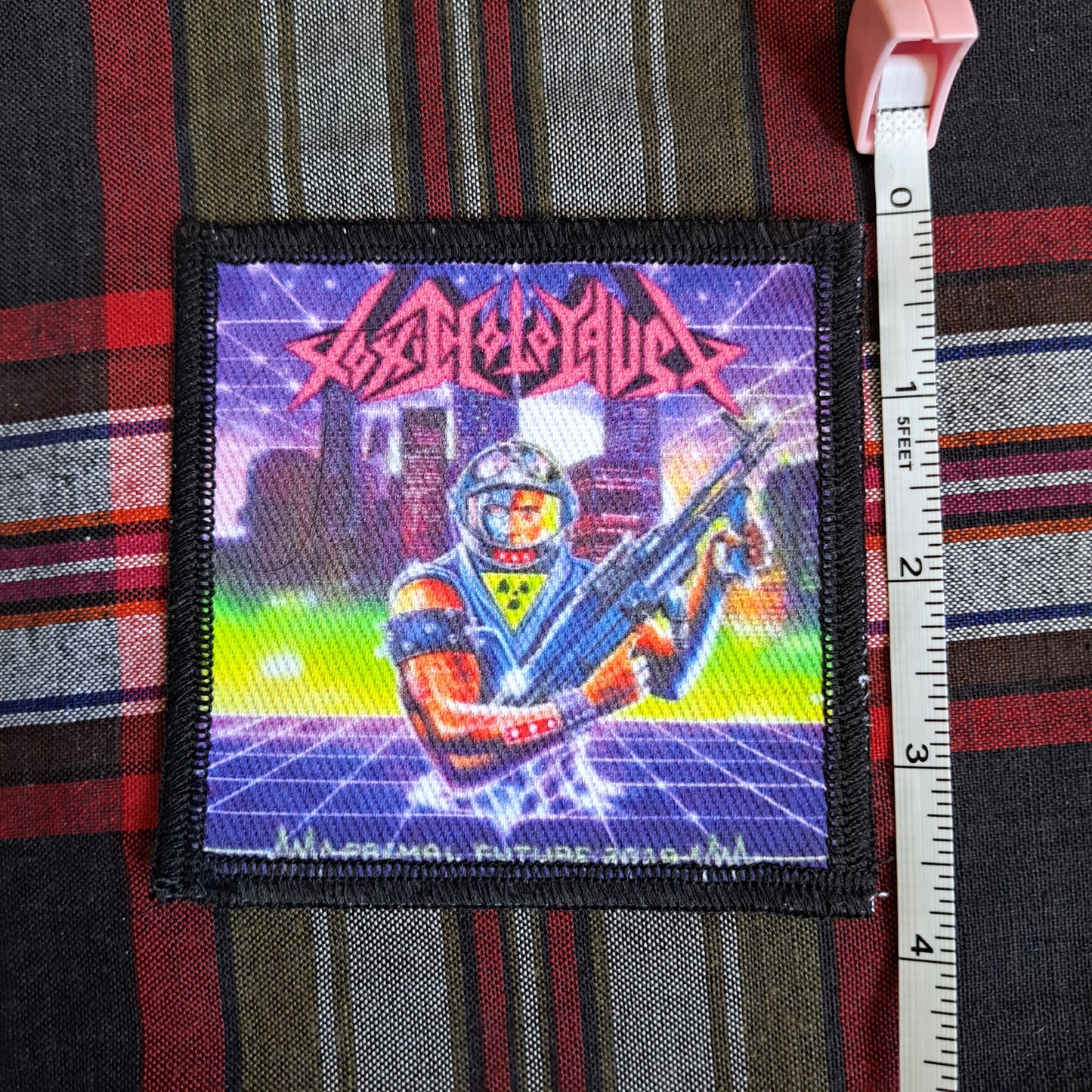 Toxic Holocaust patch, punk