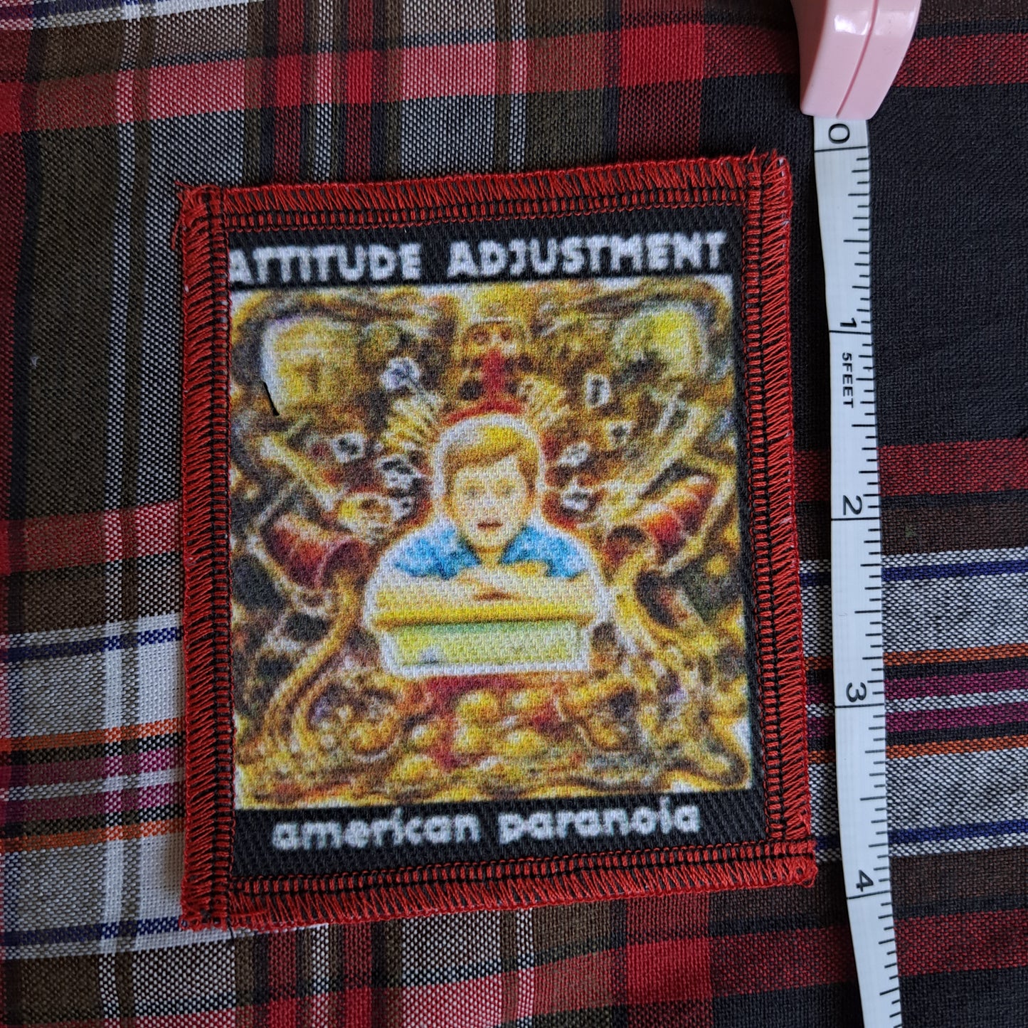Attitude Adjustment patch, punk
