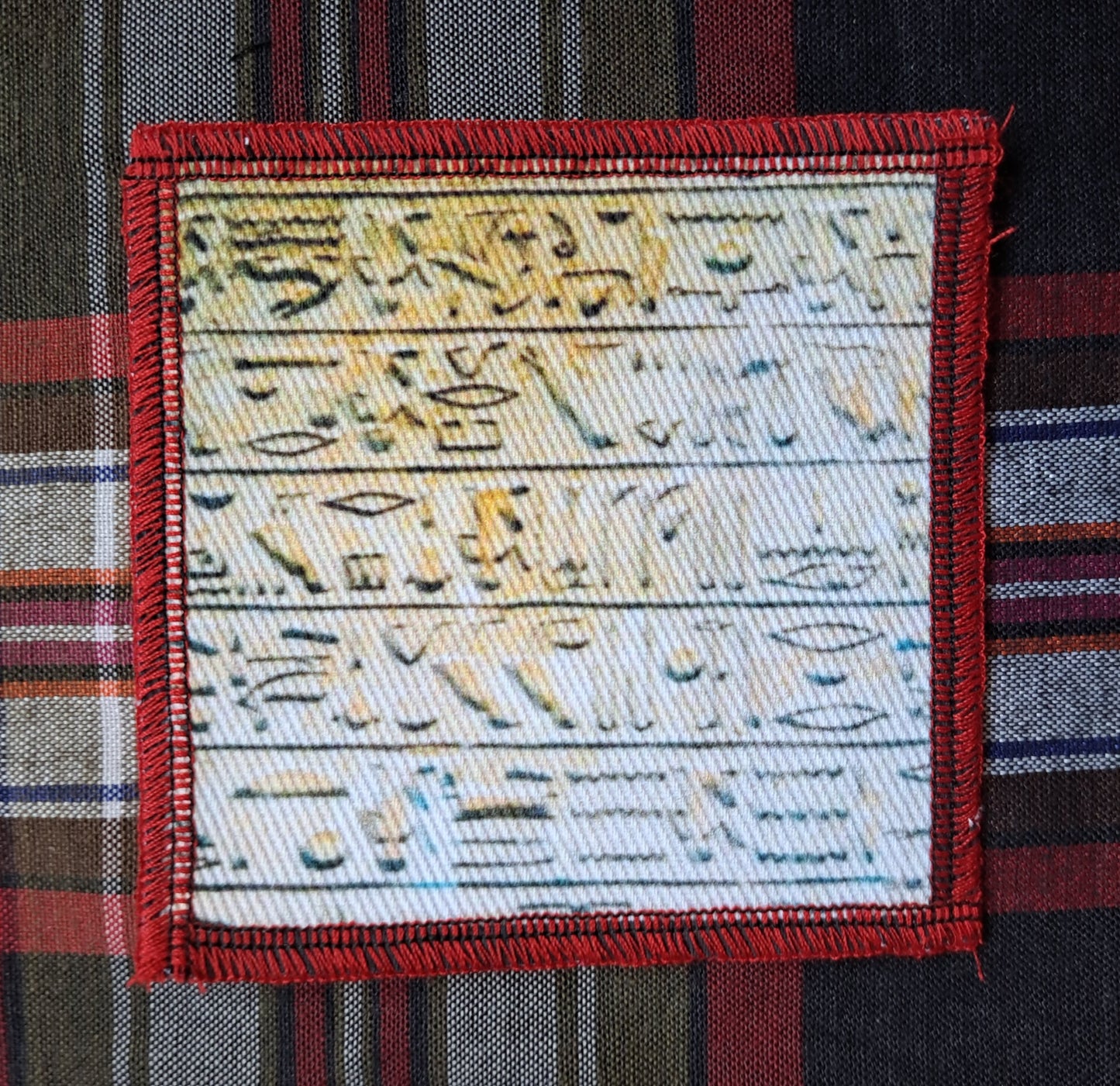 Ancient Egyptian hieroglyphs patch