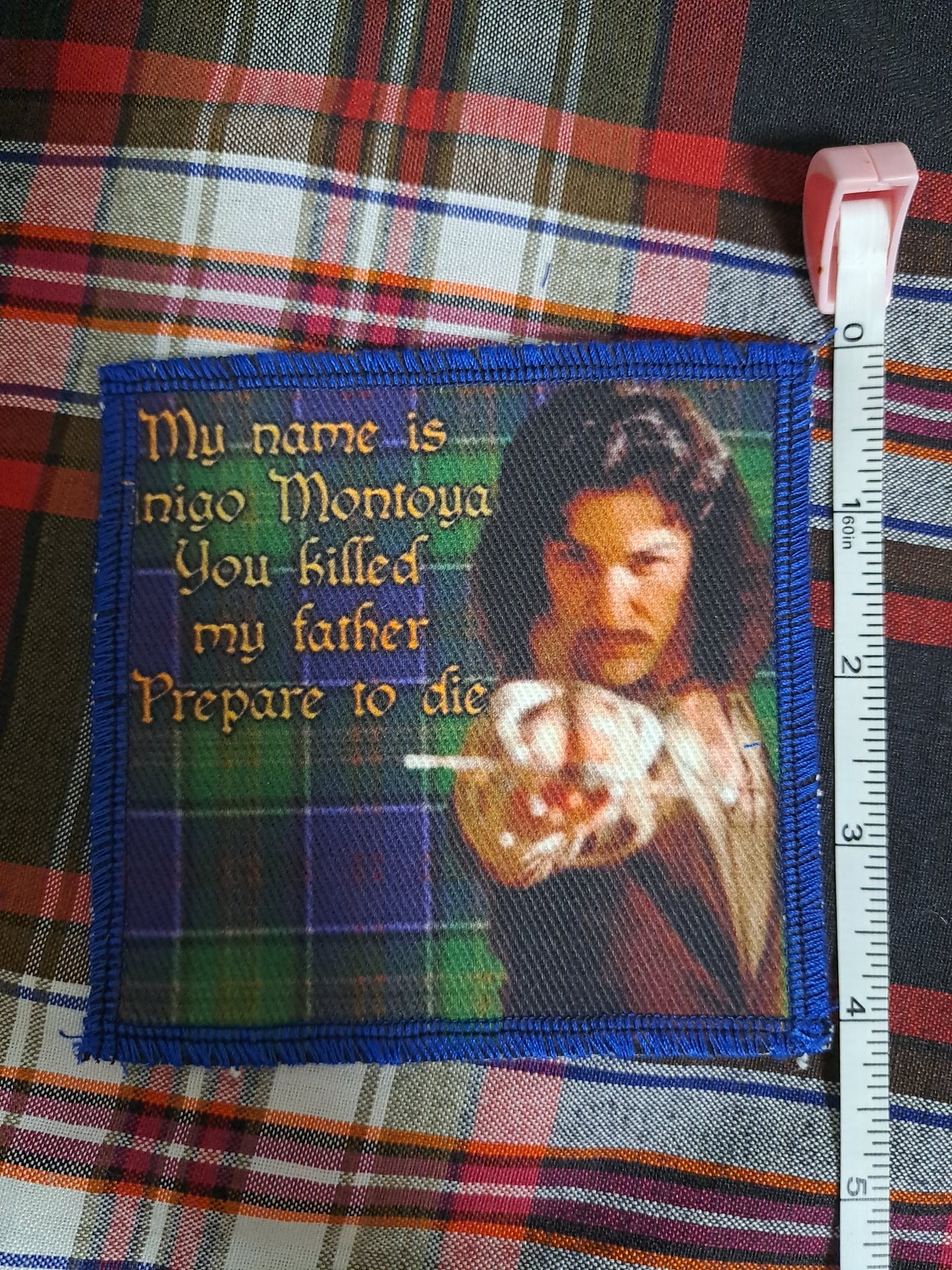 Inigo Montoya patch, movie