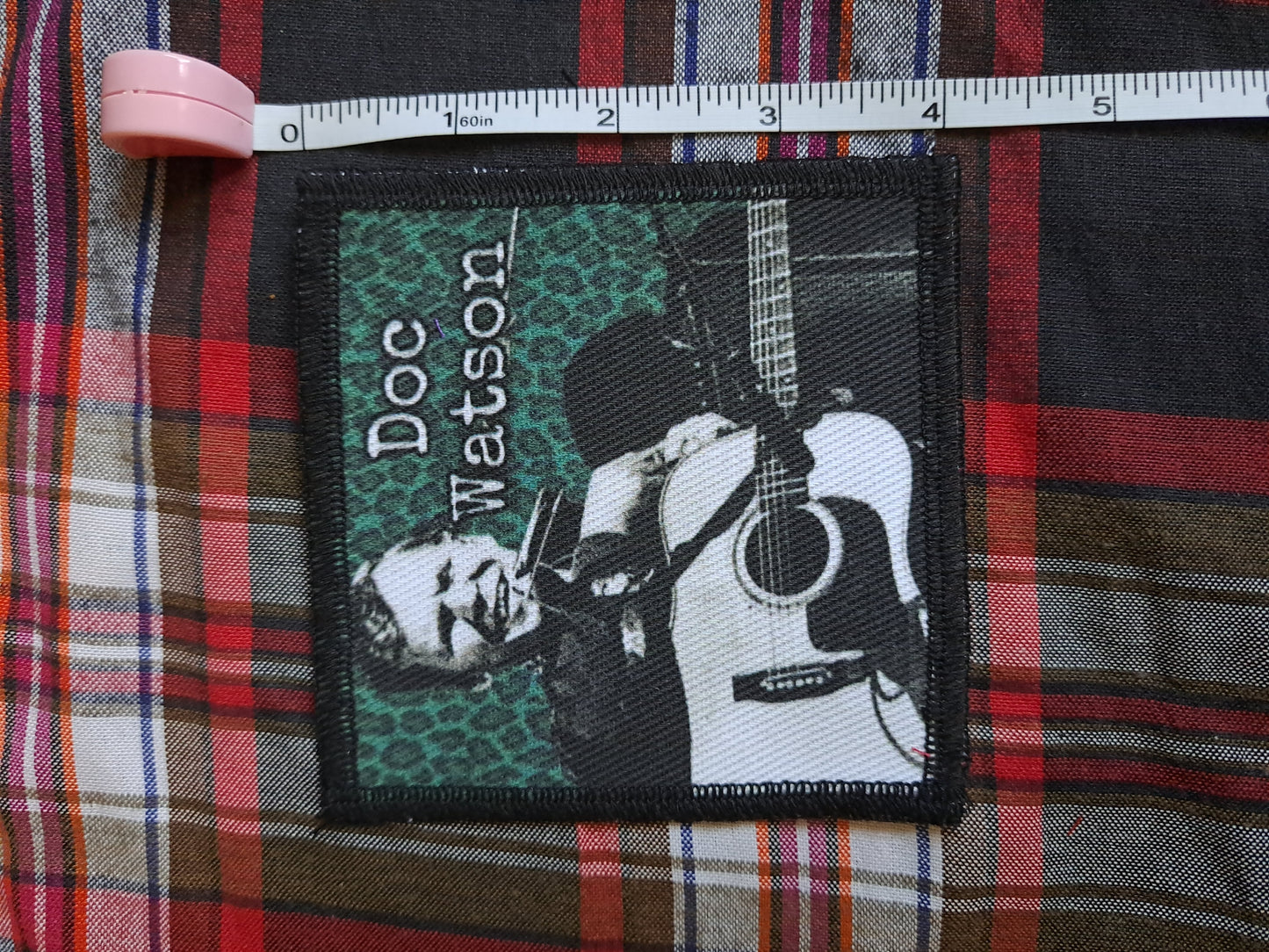 Doc Watson patch, bluegrass, country