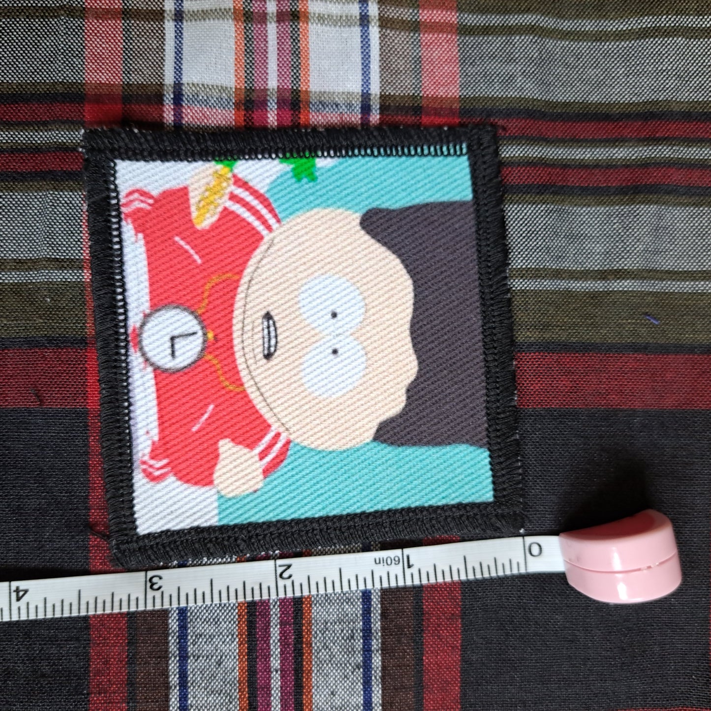 Carman patch, South Park, cartoon