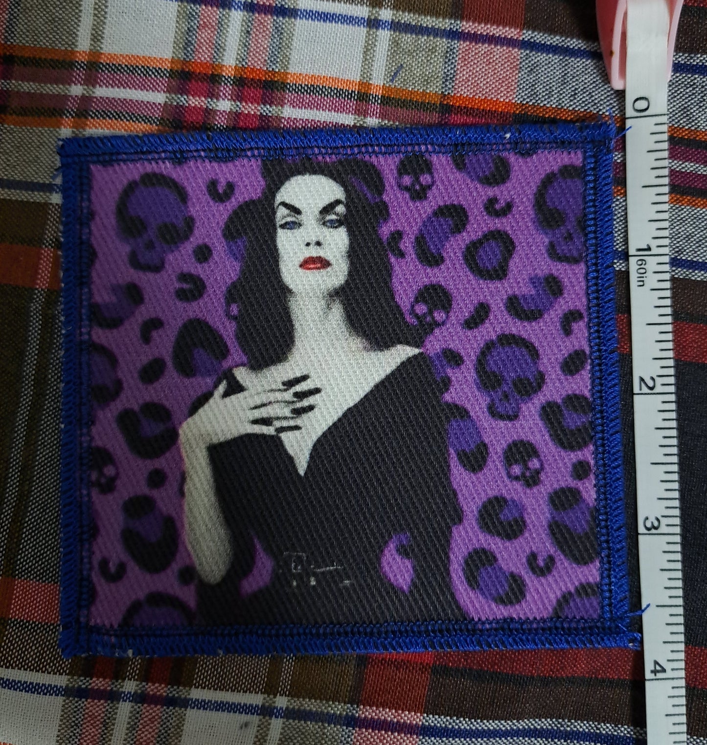 Vampira patch, goth, horror