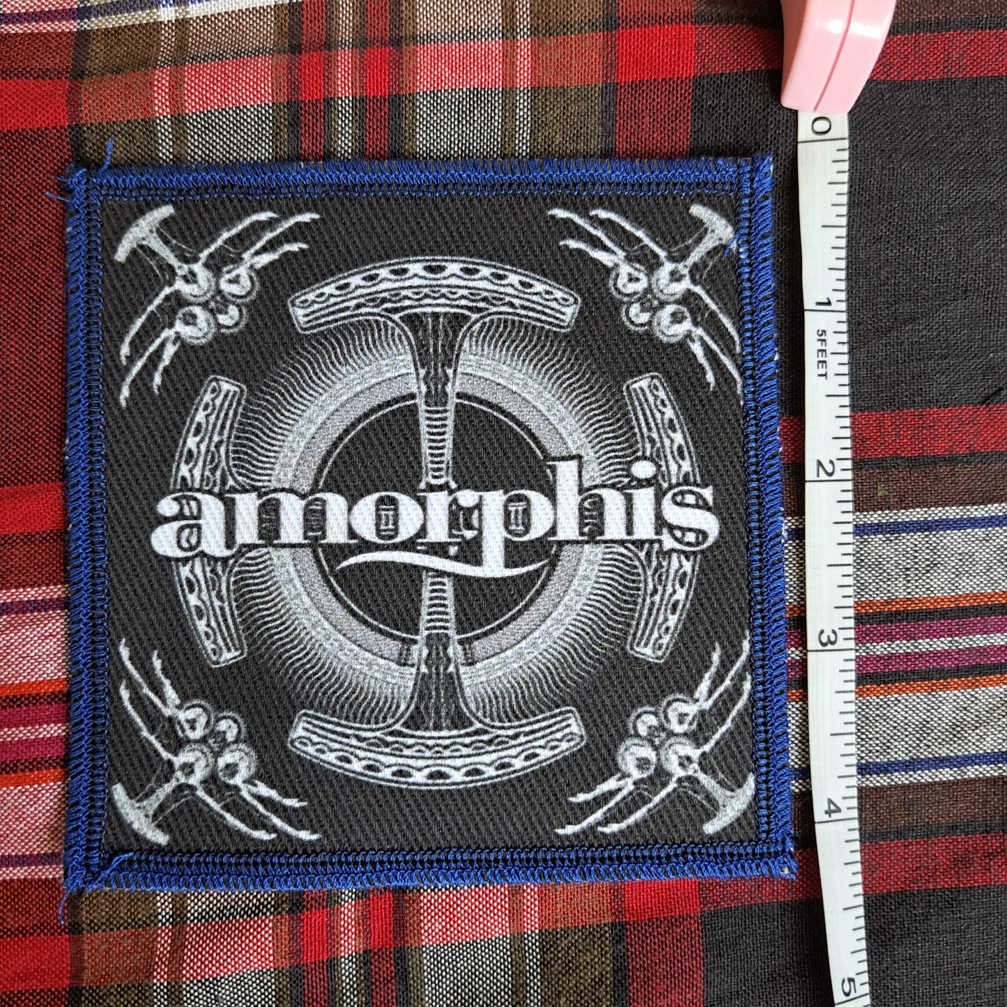 Amorphis patch, metal