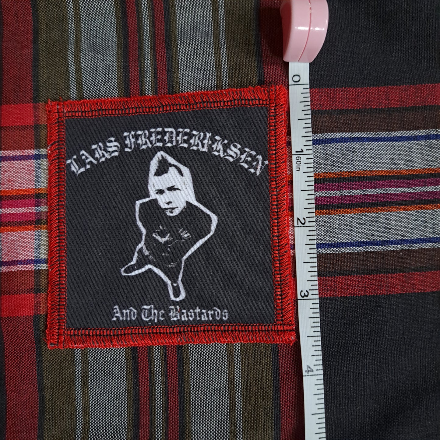 Lars Frederickson and the Bastards patch, punk