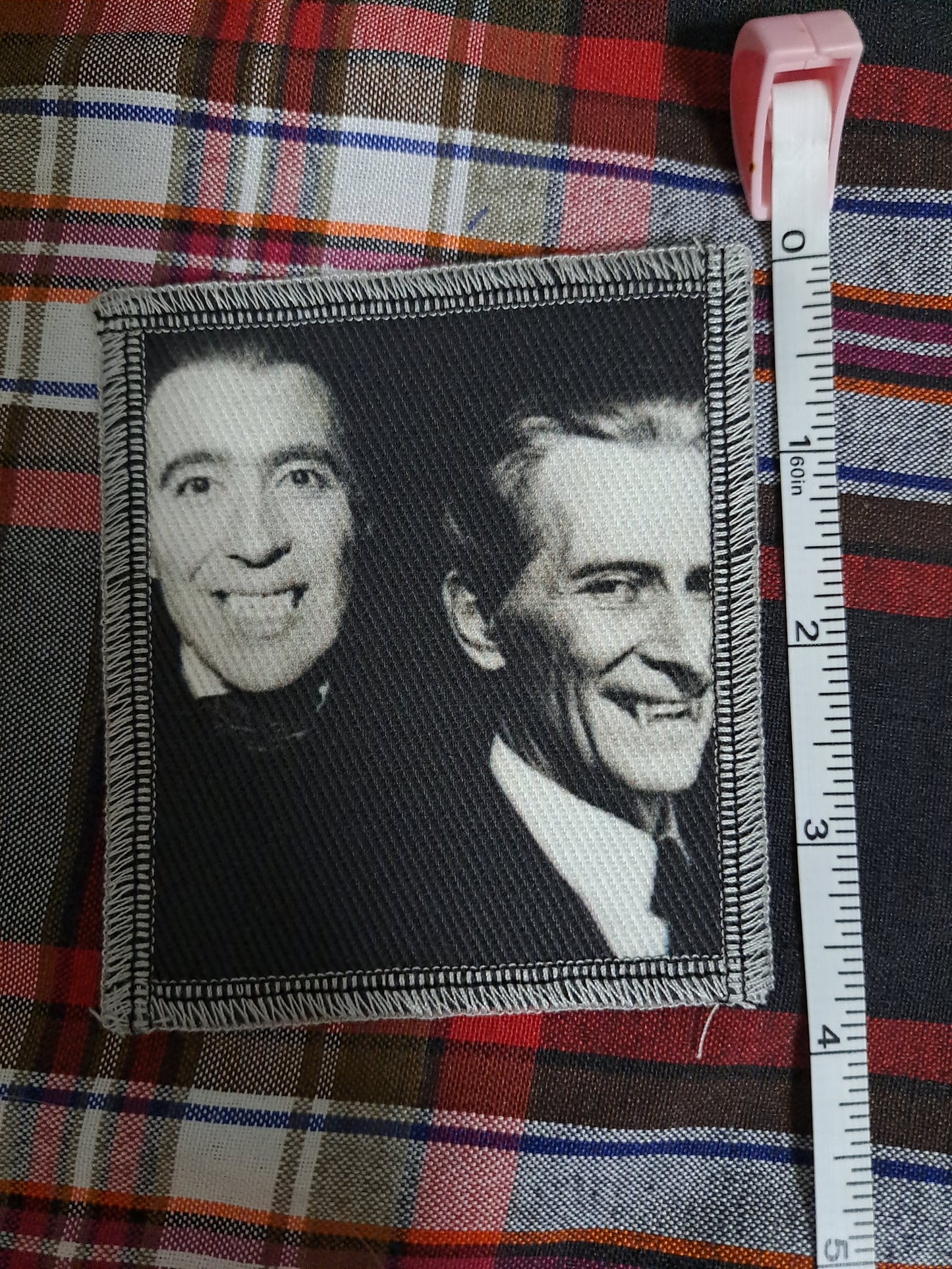 Christopher Lee and Peter Cushing patch, Horror Legends