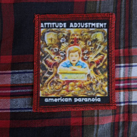 Attitude Adjustment patch, punk