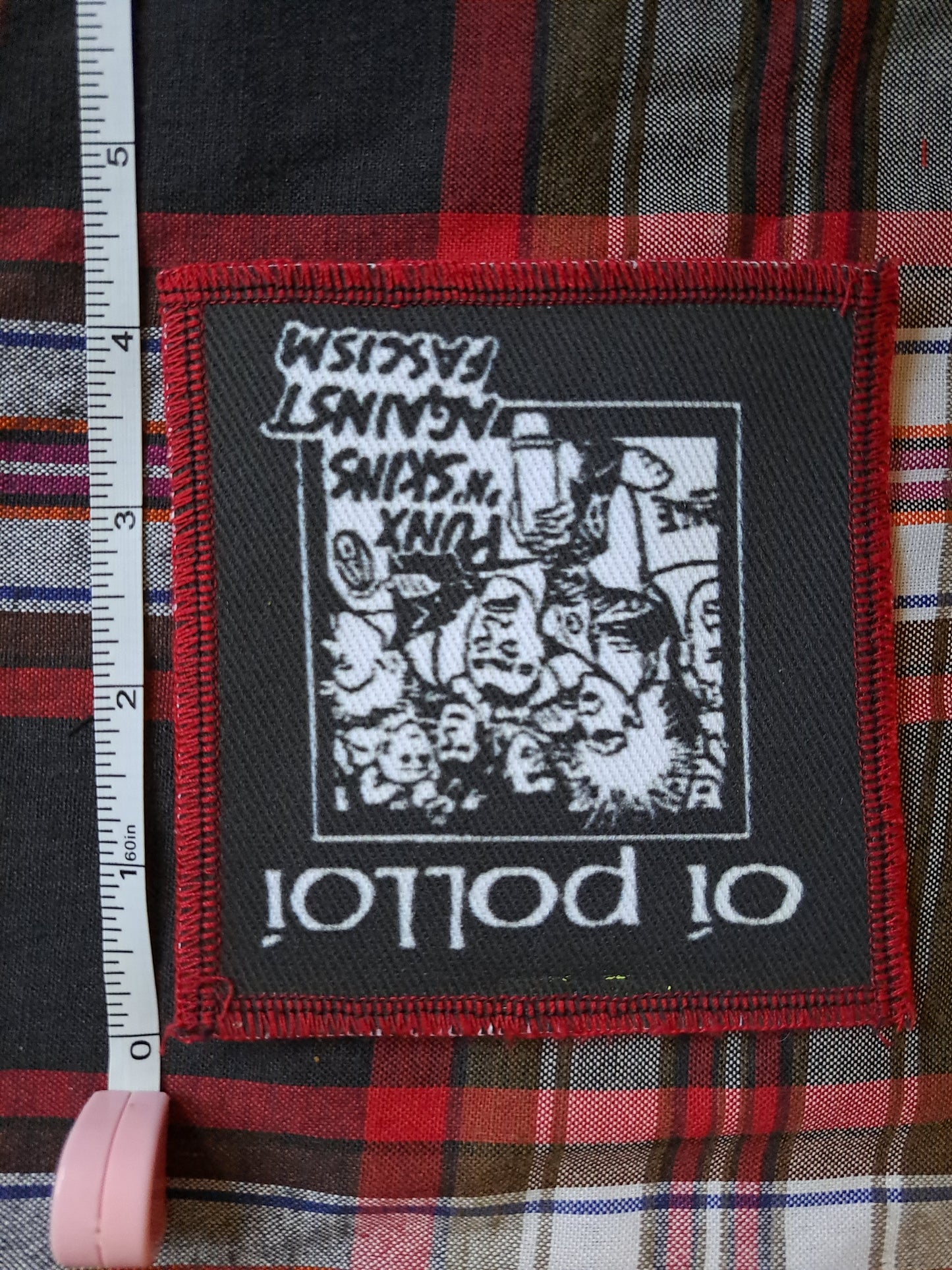 Oi Polloi patch, punk