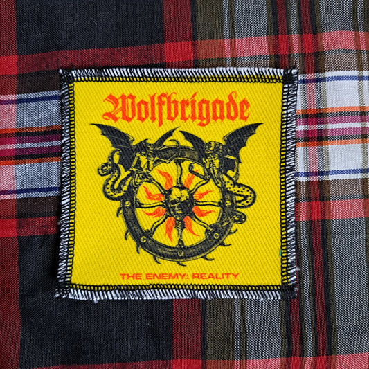 Wolfbrigade patch, metal
