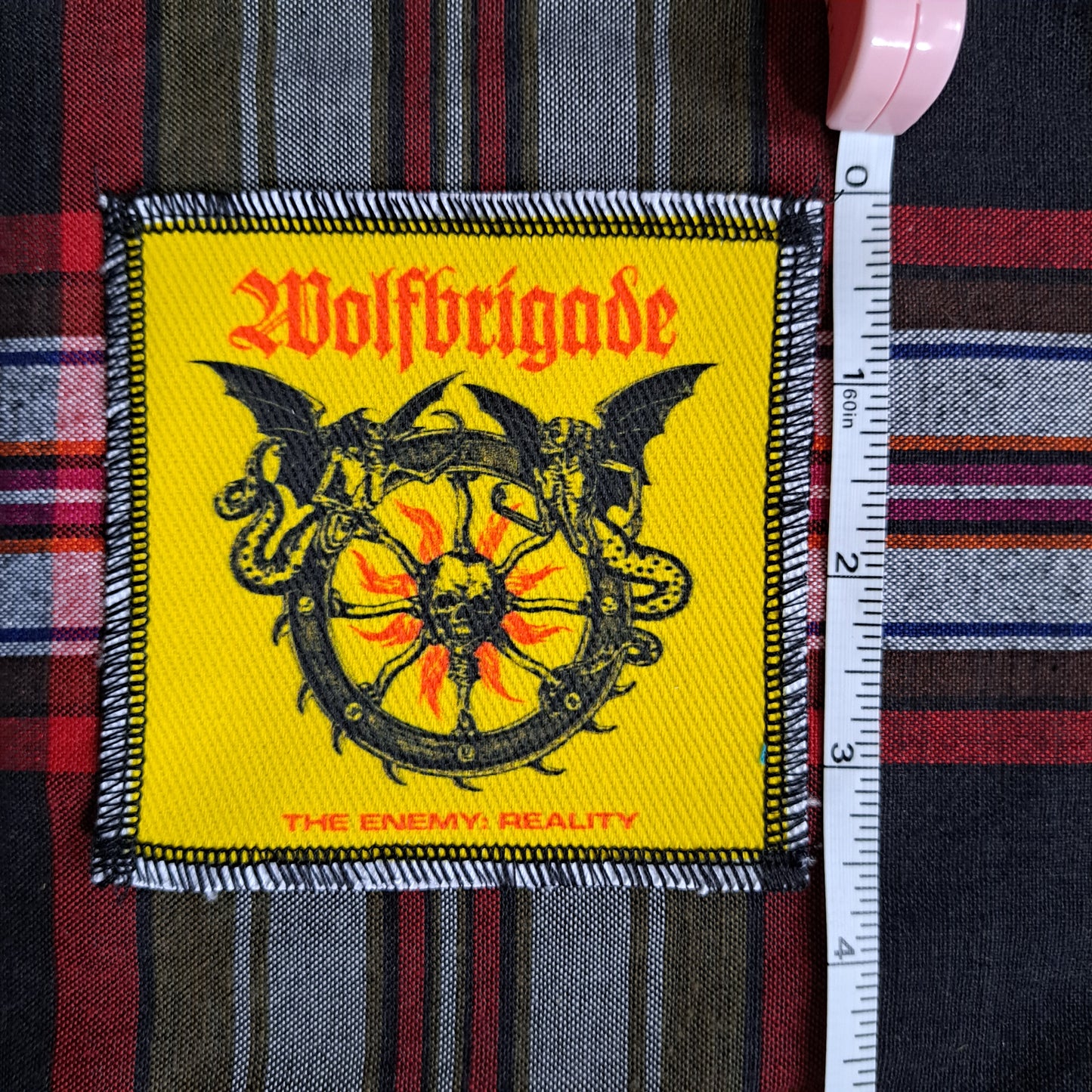 Wolfbrigade patch, metal