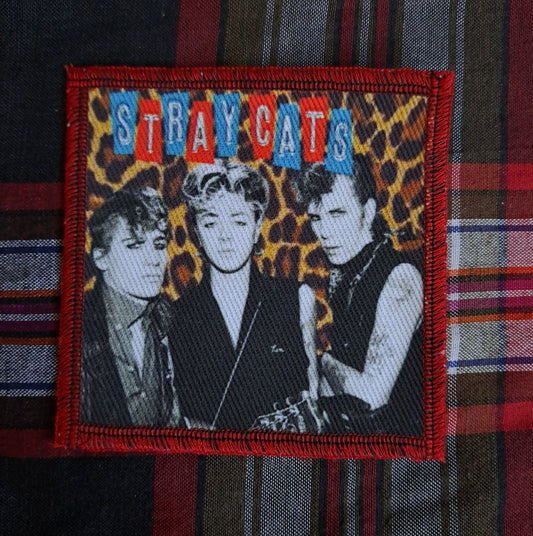 Stray Cats patch, rockabilly