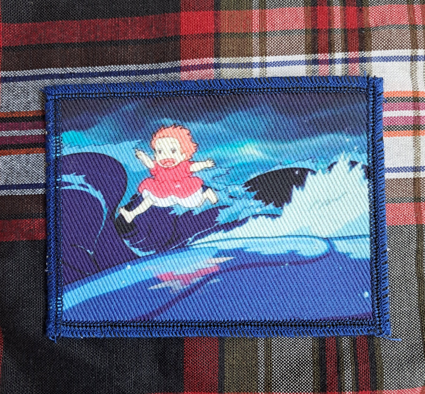 Ponyo patch, cartoon