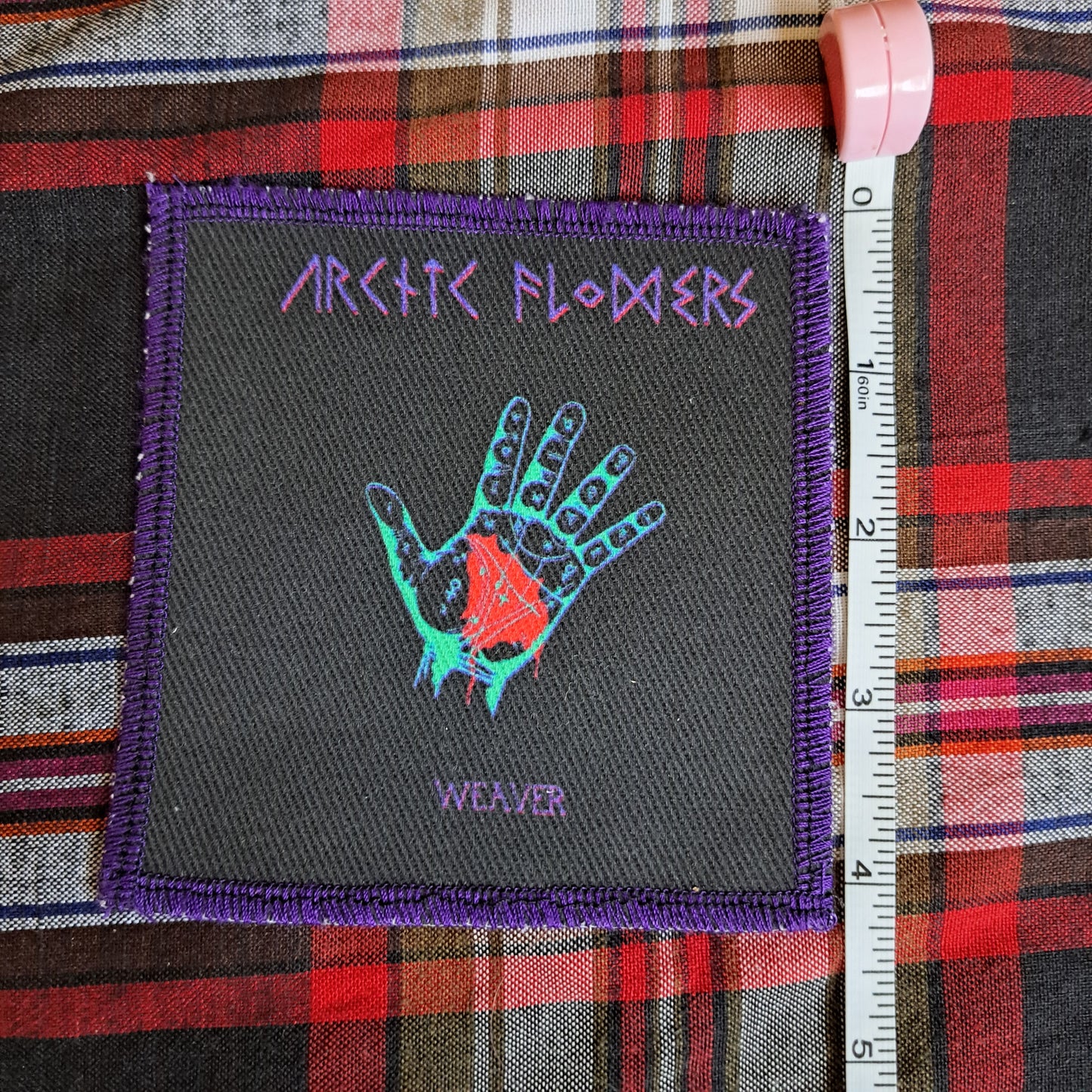 Arctic Flowers patch, punk