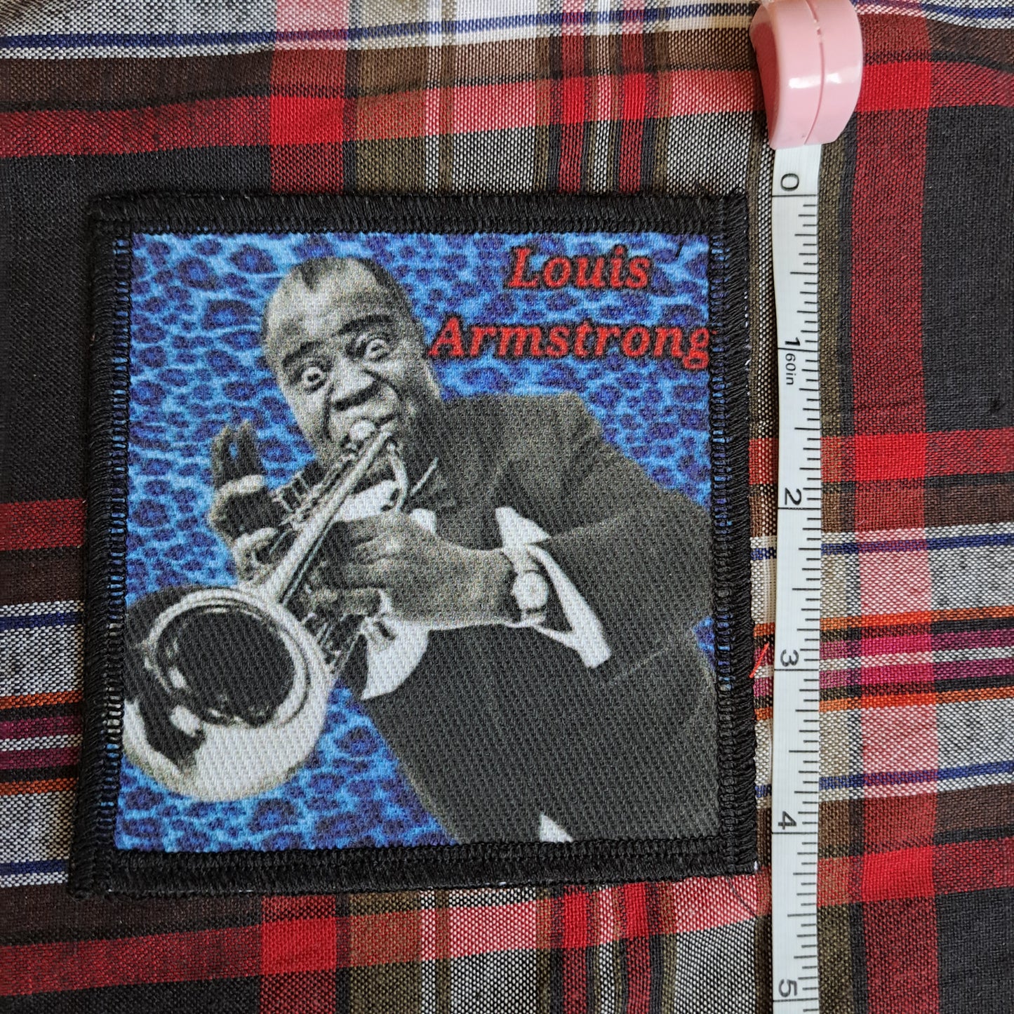 Louis Armstrong patch, jazz