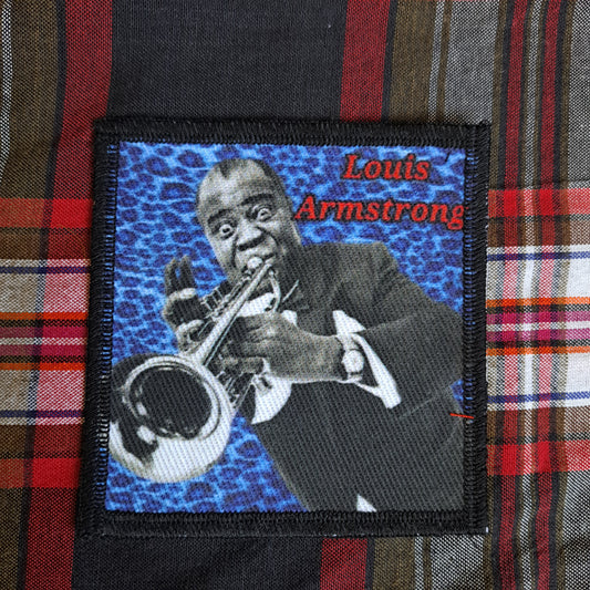 Louis Armstrong patch, jazz