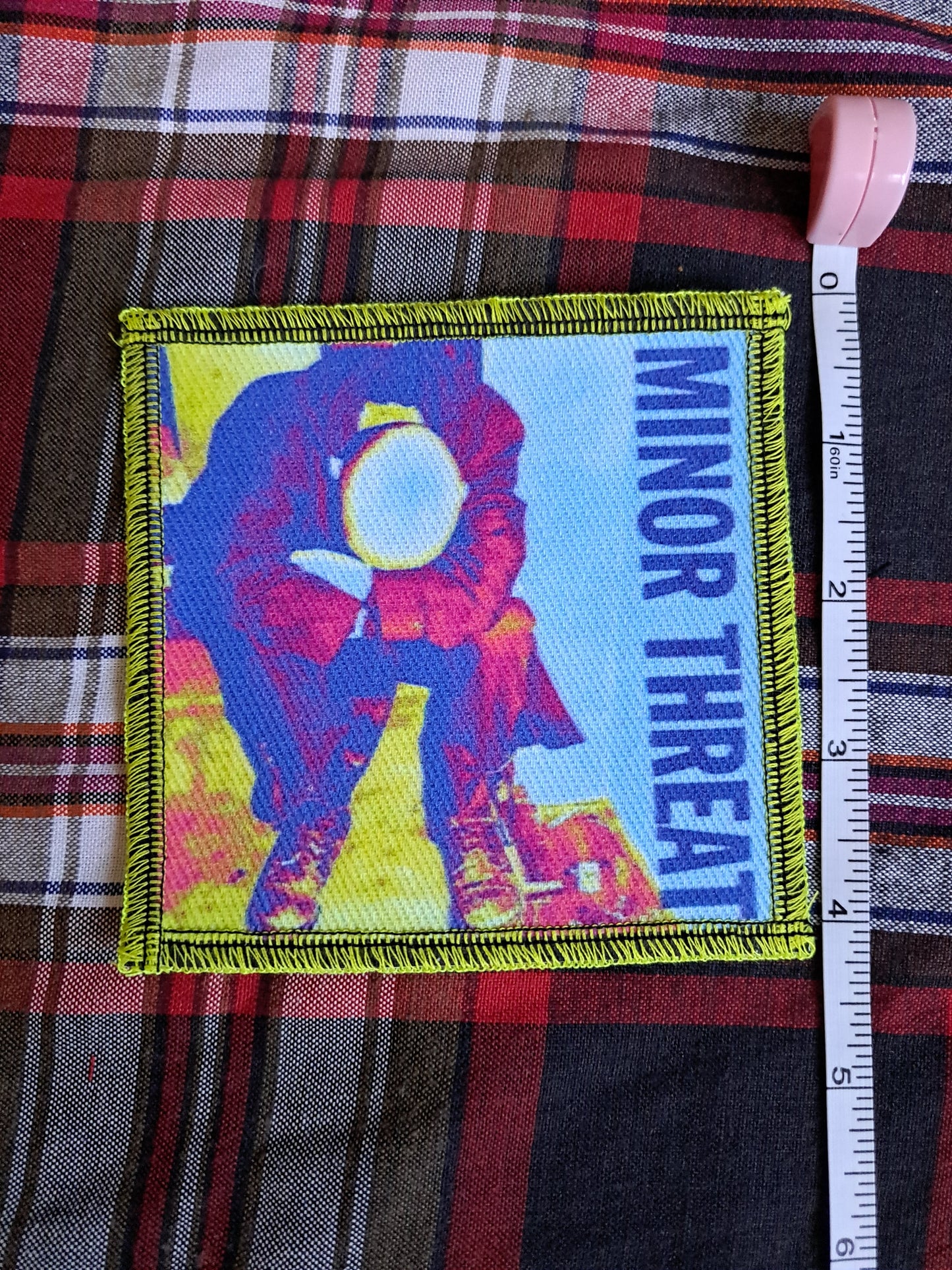 Minor Threat patch, punk