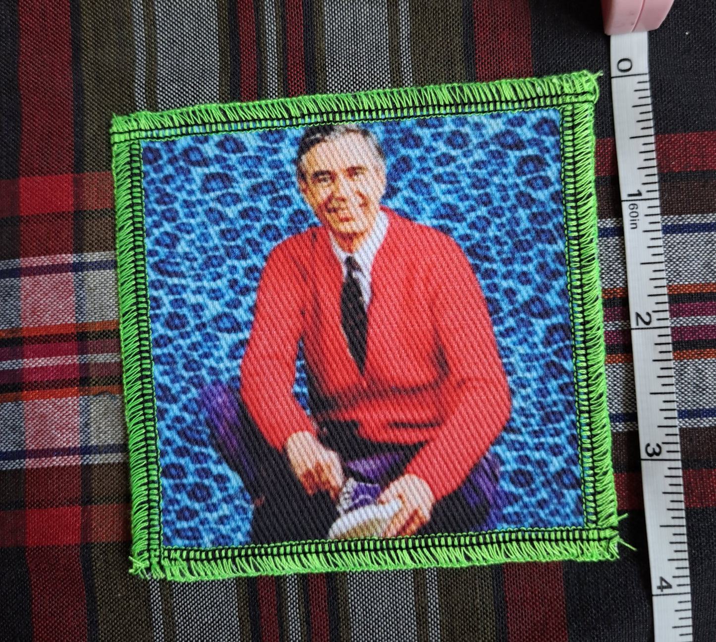 Mr. Rogers patch, TV