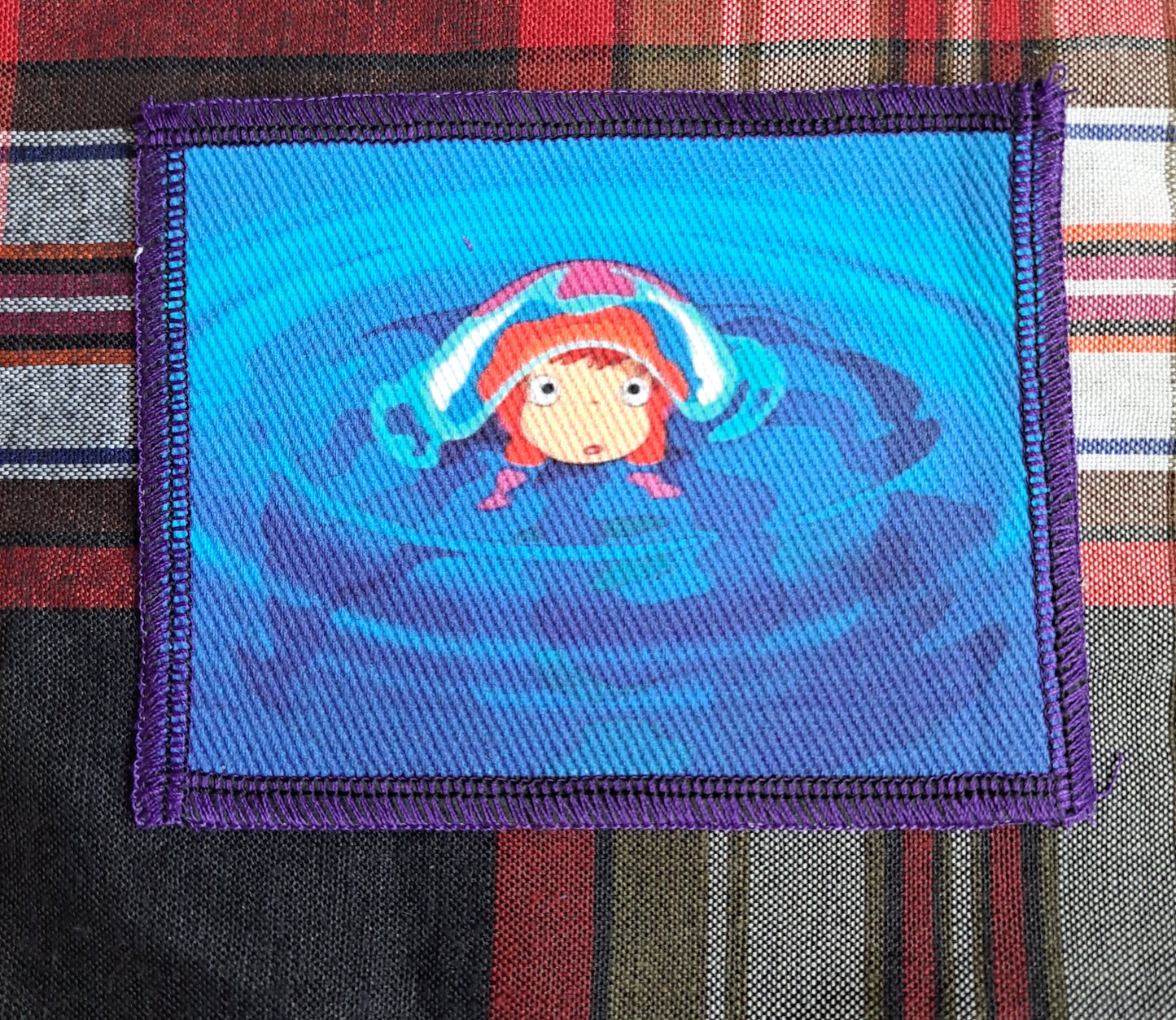 Ponyo patch, cartoon