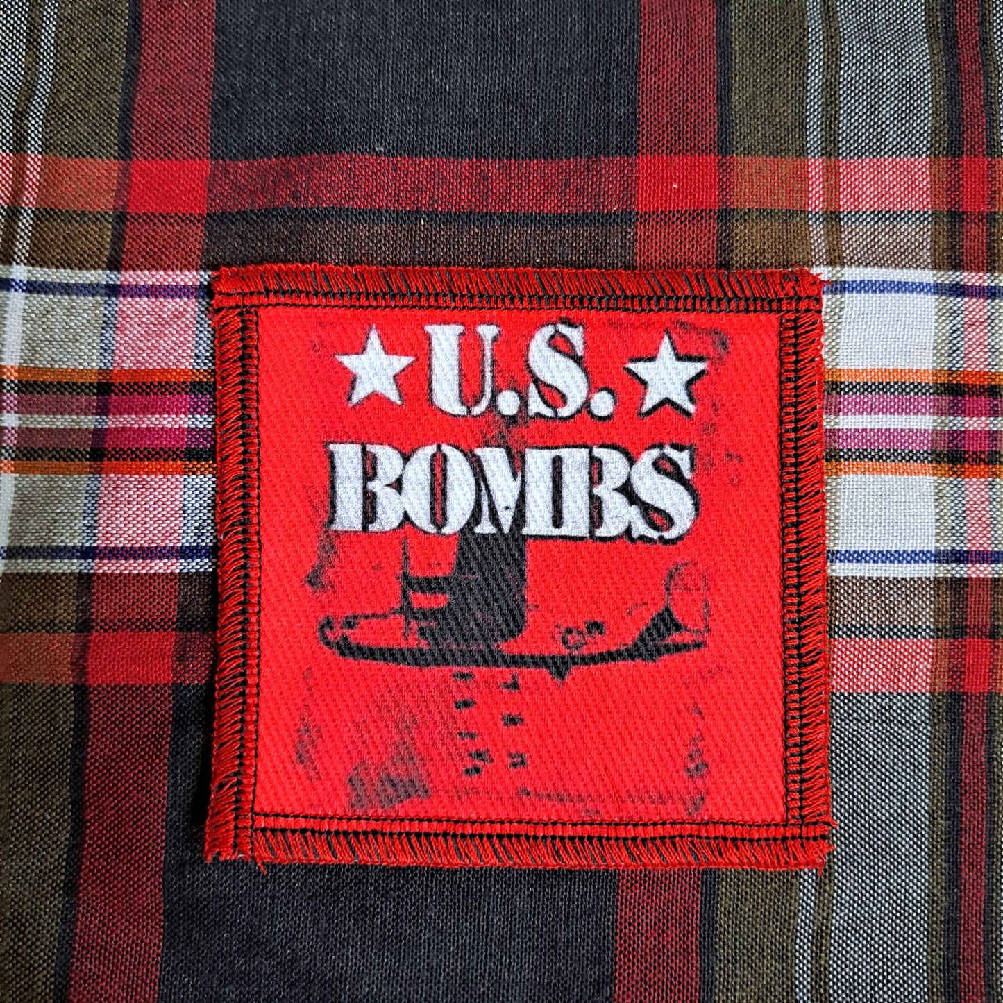 US Bombs patch, punk