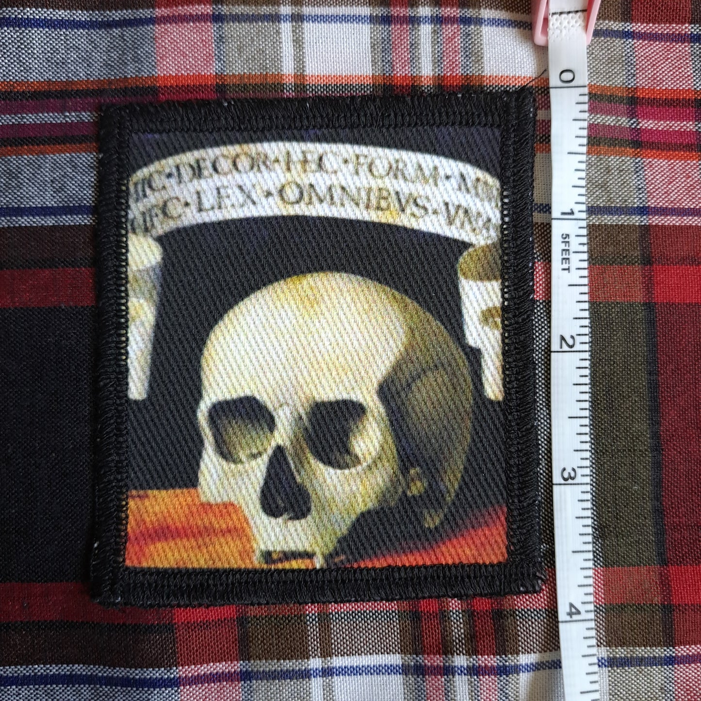 Skull patch, art