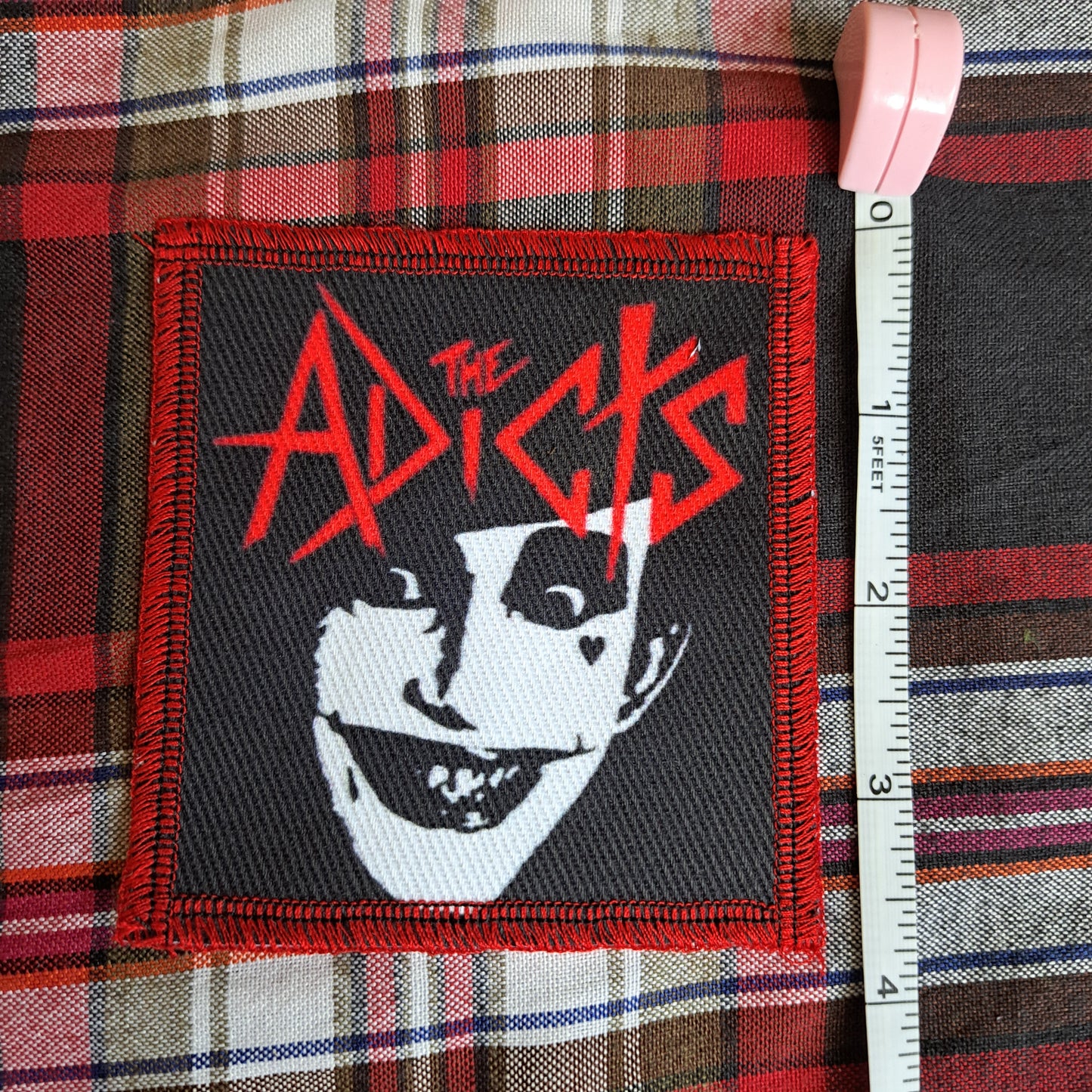 The Adicts patch, punk