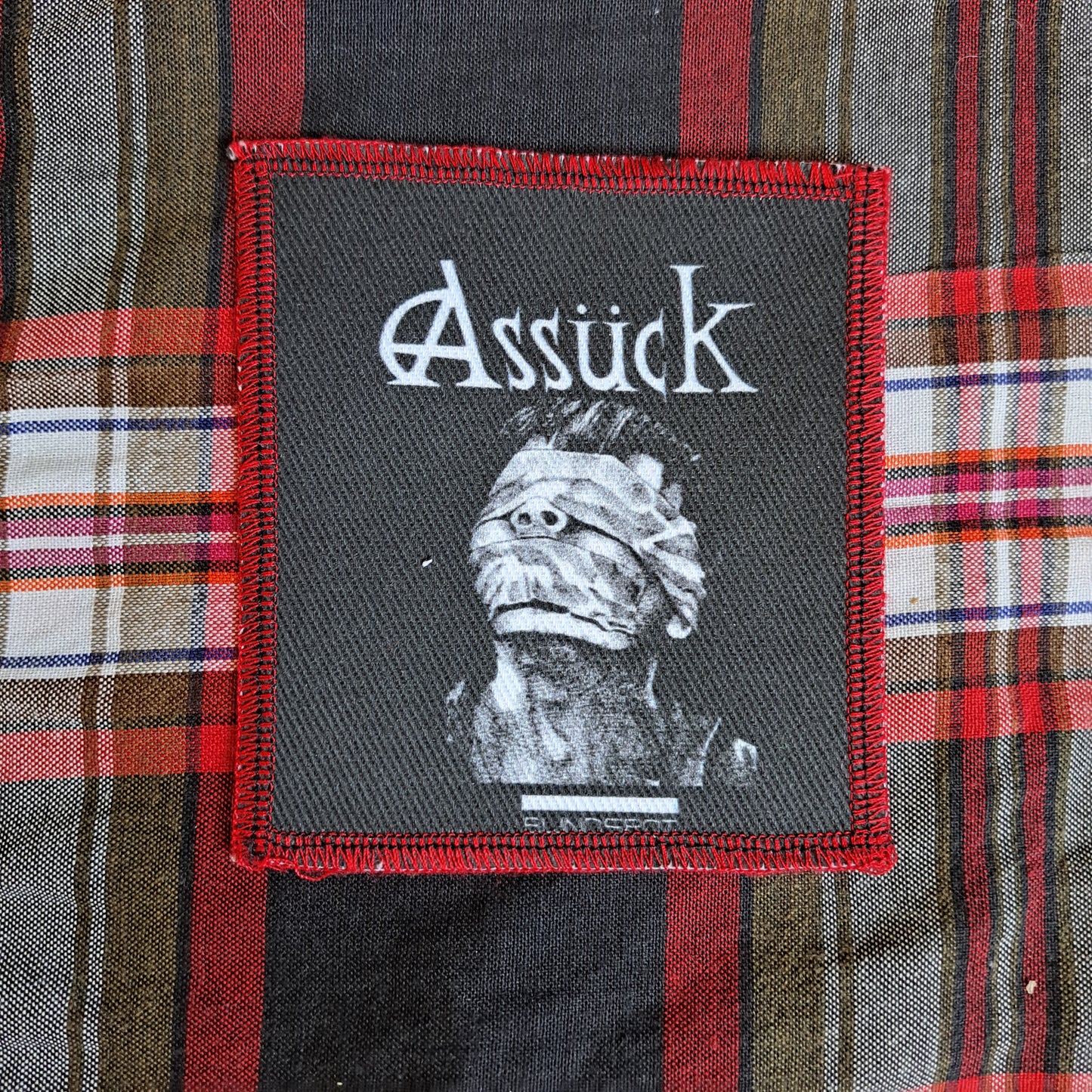 Assuck patch, punk