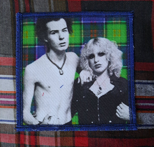 Sid and Nancy patch, punk