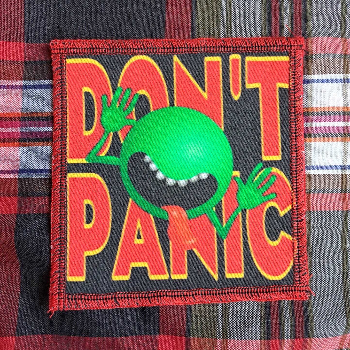 Don't Panic patch, Hitchhikers Guide to the Galaxy, movie