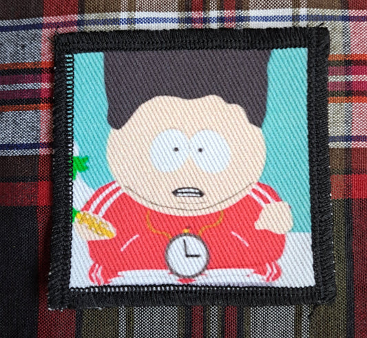 Carman patch, South Park, cartoon
