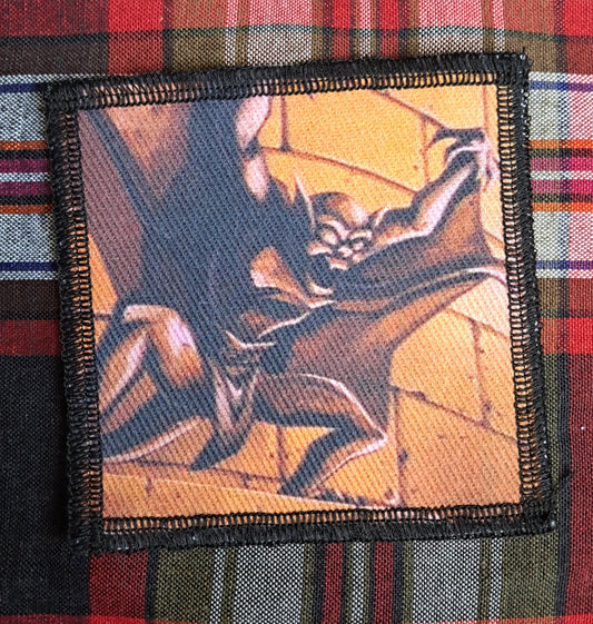 Gargoyle patch, cartoon