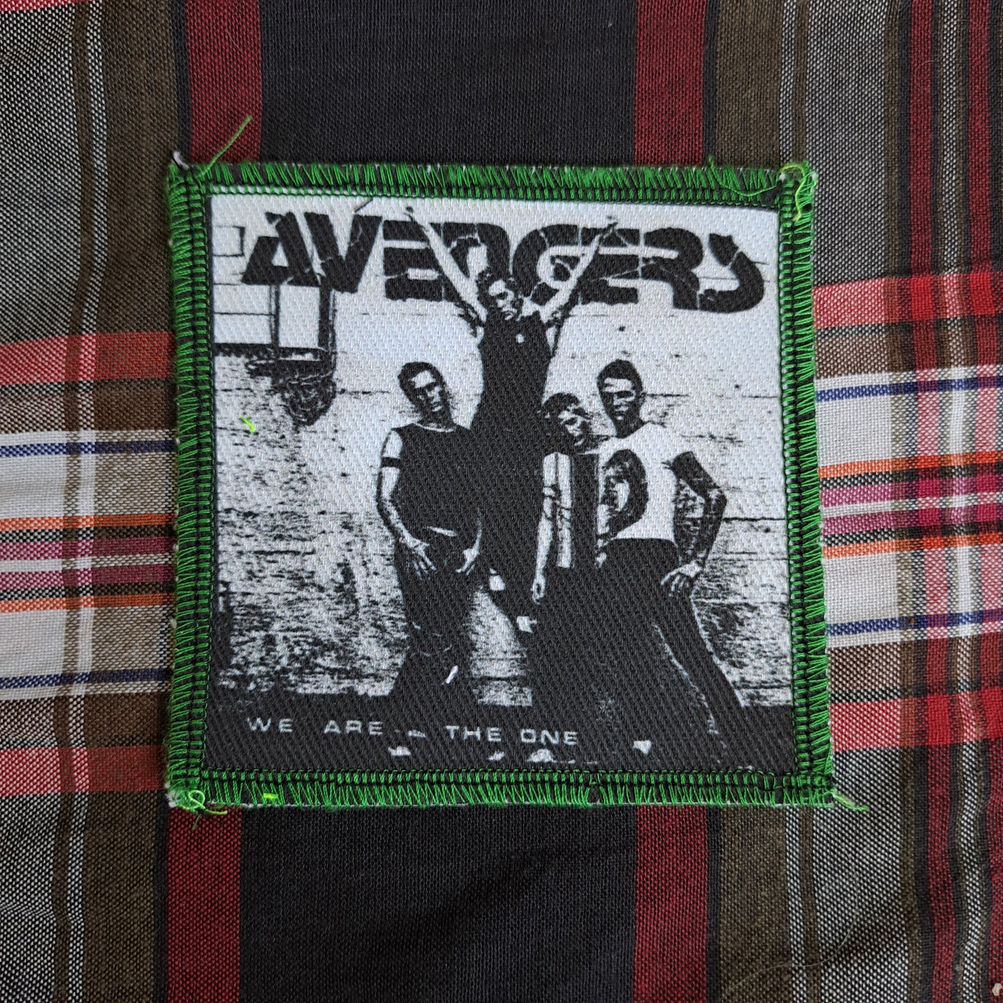 Avengers patch, punk