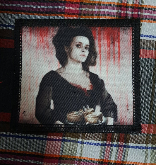 Mrs. Lovett patch, Sweeney Todd, movie, horror