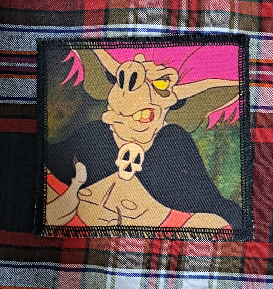 Princess and the Goblin patch, 80s cartoon