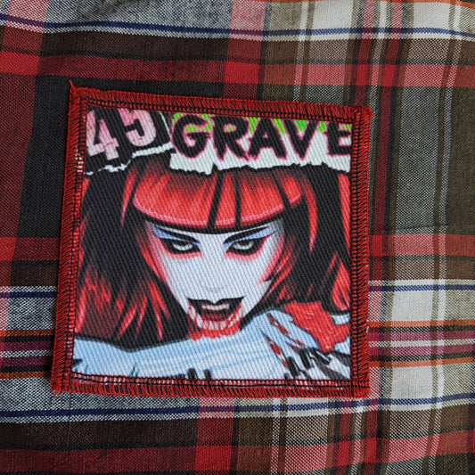 45 Grave patch, punk