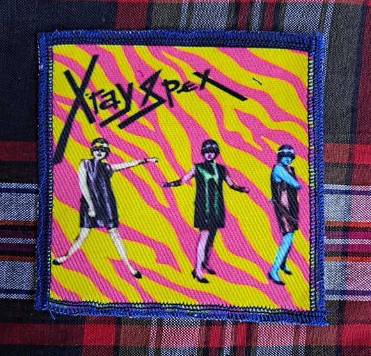 X Ray Spex patch, punk