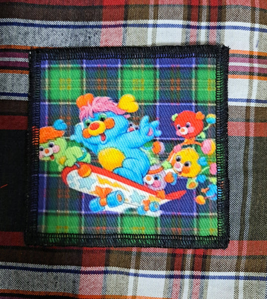 Popples patch, 80s cartoon