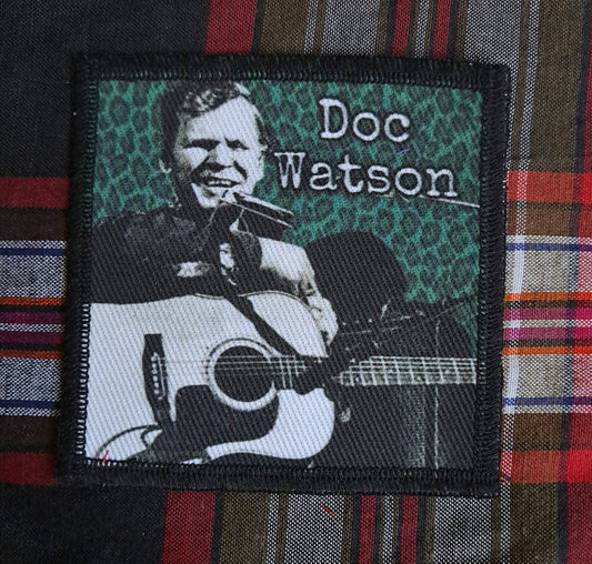 Doc Watson patch, bluegrass, country