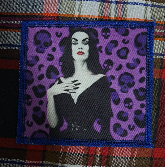 Vampira patch, goth, horror