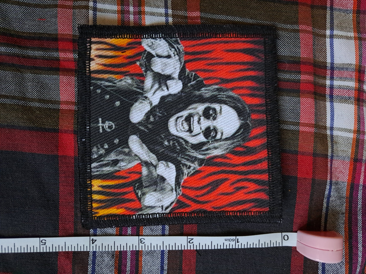 Ozzy patch, metal, goth