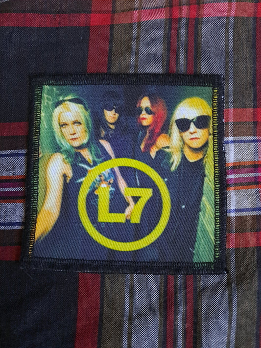 L7 patch, punk