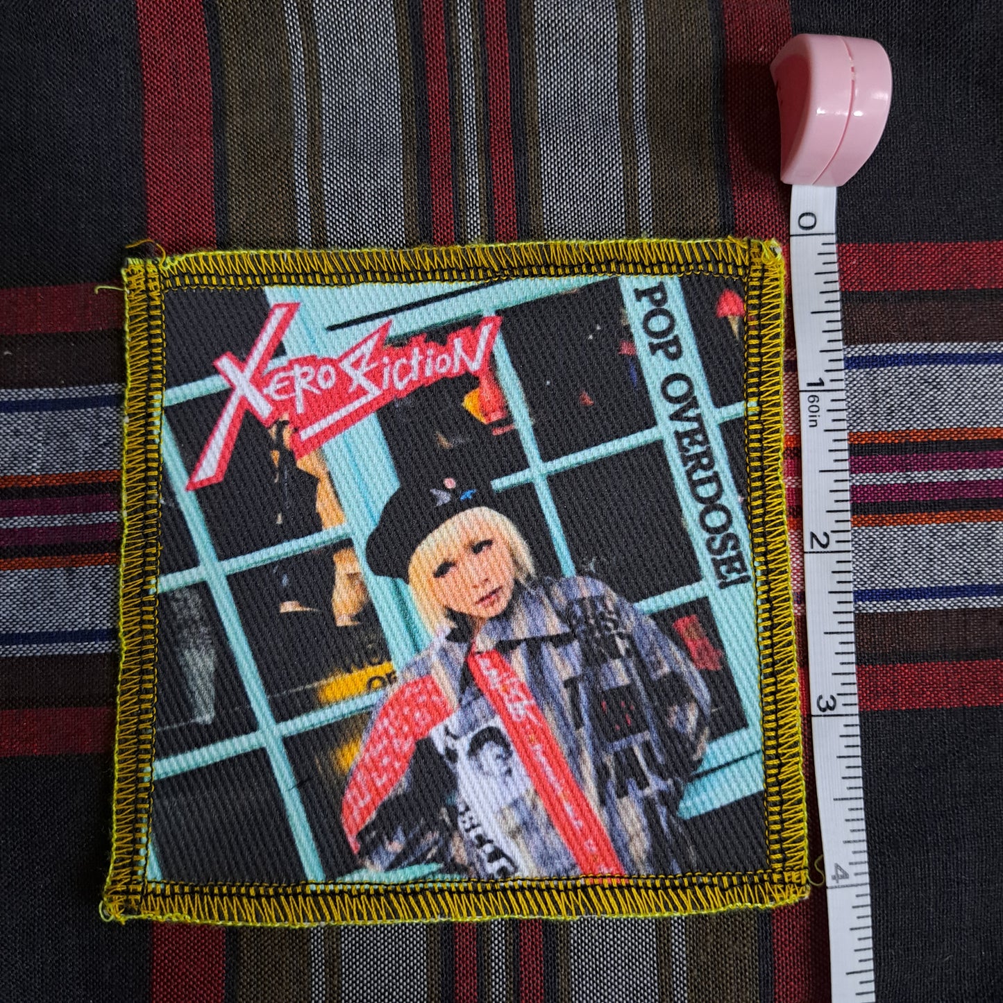 Xero Fiction patch, punk