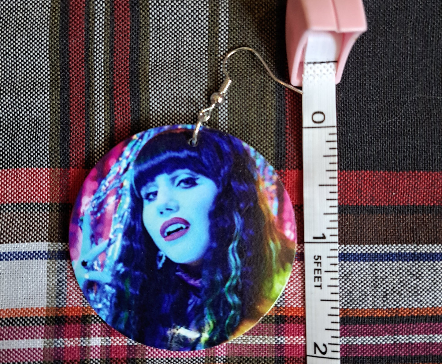 Nadja Earrings, What we do in the Shadows,  double sided, goth
