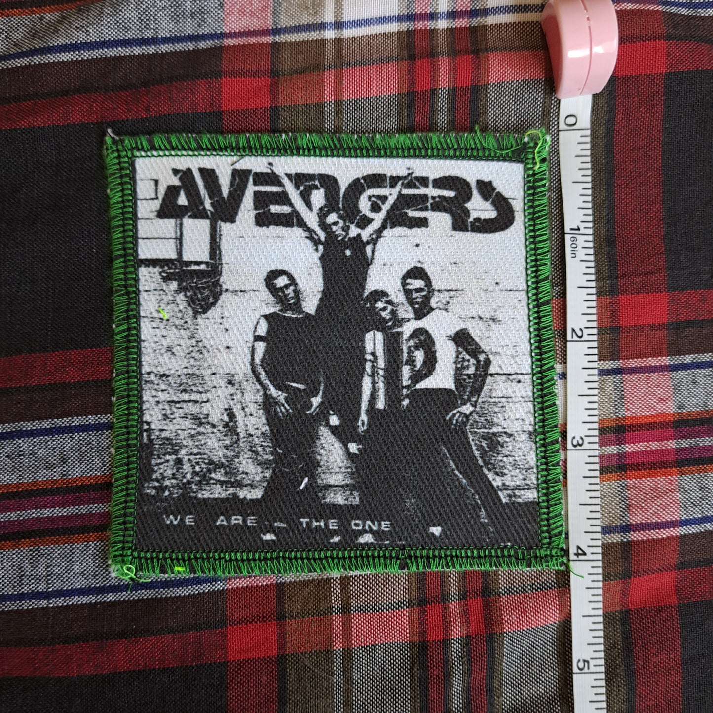Avengers patch, punk