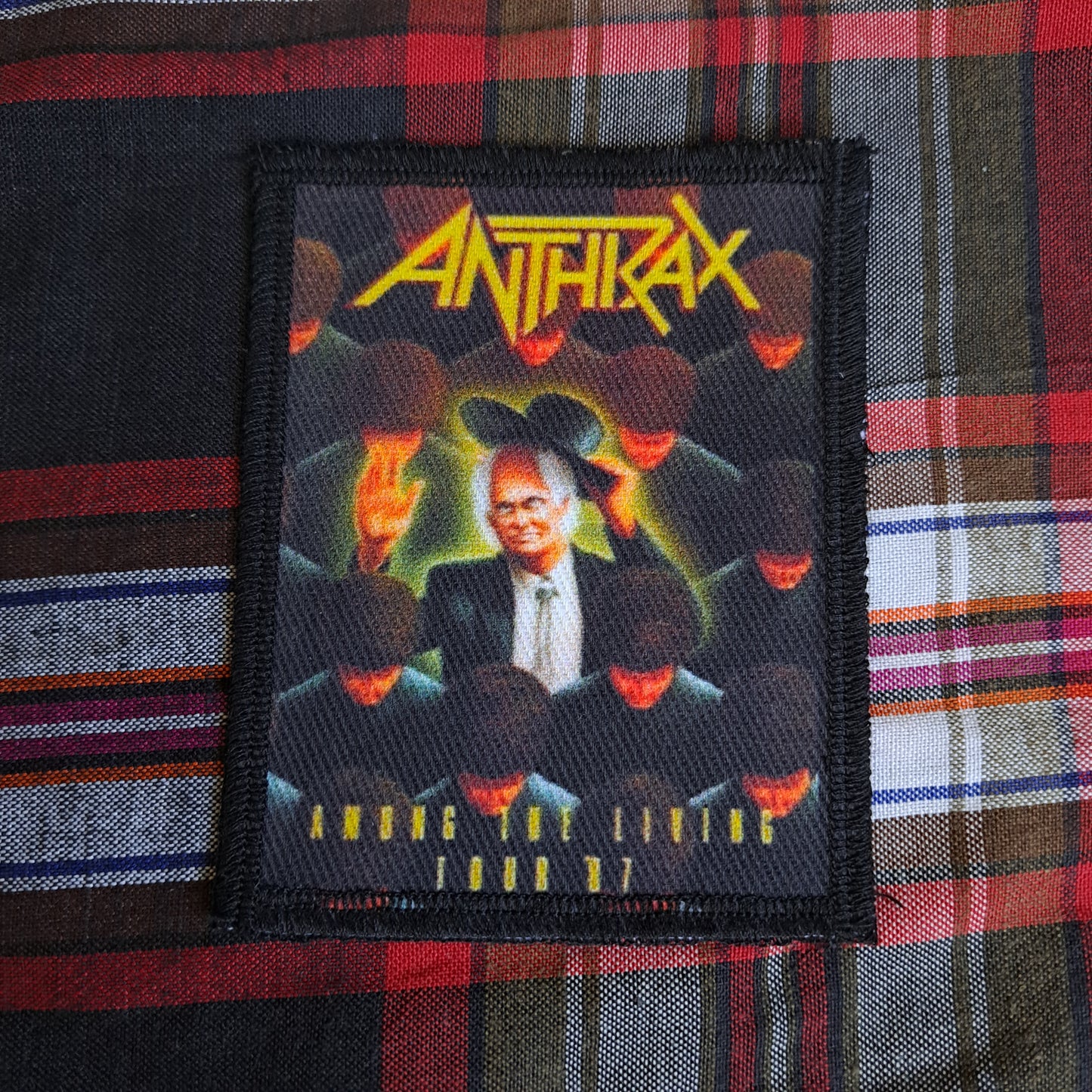Anthrax patch, punk
